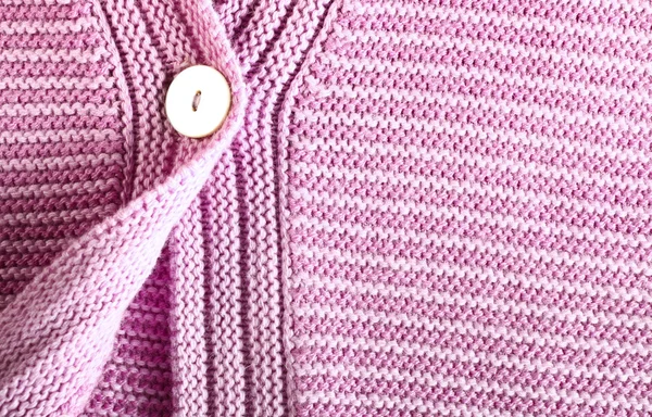 Вовняна рожевий светр — стокове фото