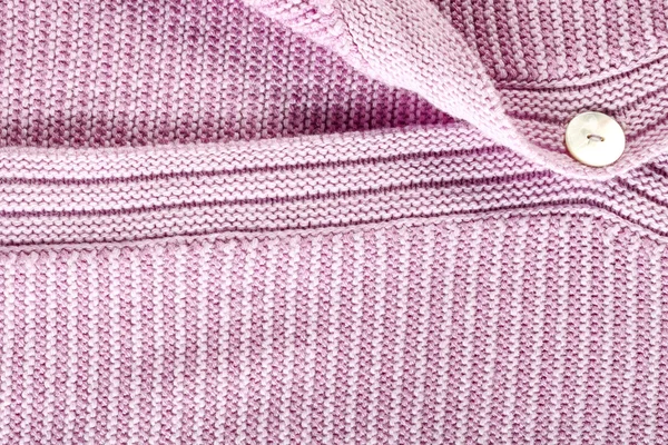 Sweater merah muda woolen — Stok Foto