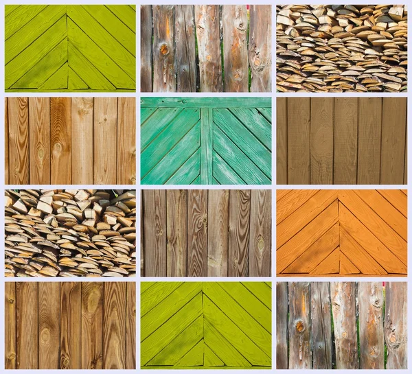 Dřevěné pozadí a textury — Stock fotografie