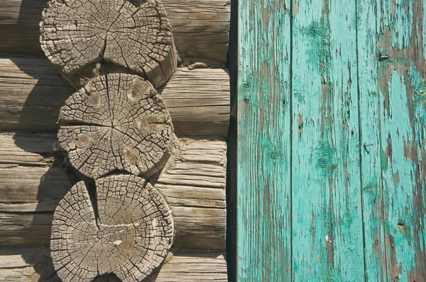 Textura de pared de madera vieja —  Fotos de Stock