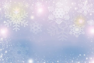 Kar taneleri kış için arka plan tasarımı