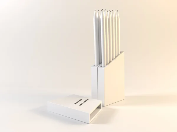 Beyaz tasarım kalemler