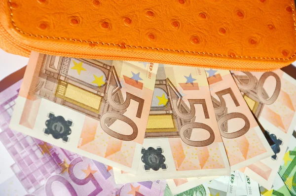 Euro-Geld — Stockfoto