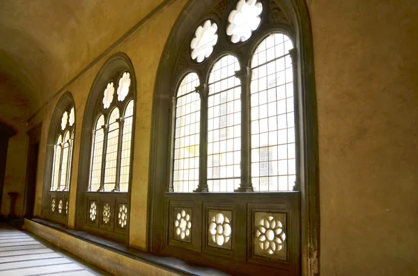 Weneckie okna — Zdjęcie stockowe