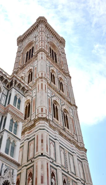 Башня в соборе Дуомо во Флоренции — стоковое фото