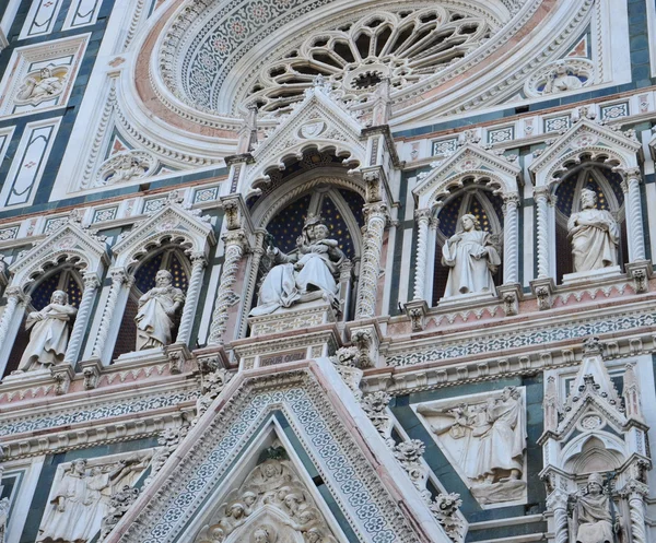 Florencja Katedra duomo, zewnętrzne — Zdjęcie stockowe