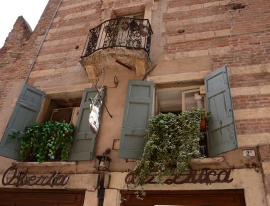 balkon, verona, İtalya