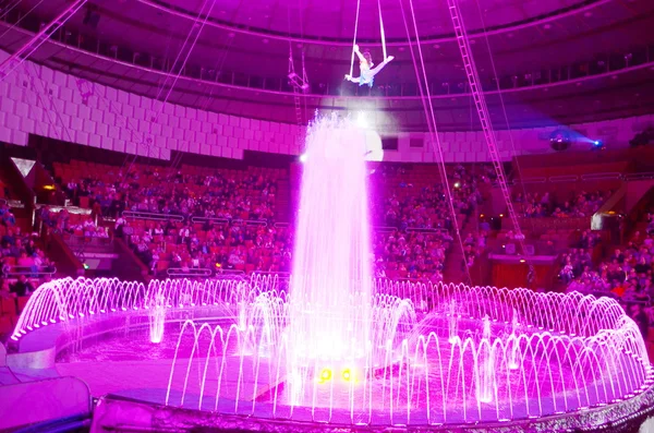 Fountain in circus — Stock Photo, Image