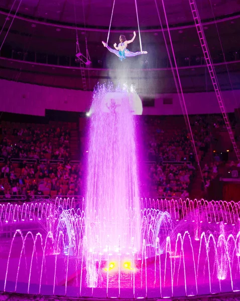 Fountain in circus — Stock Photo, Image