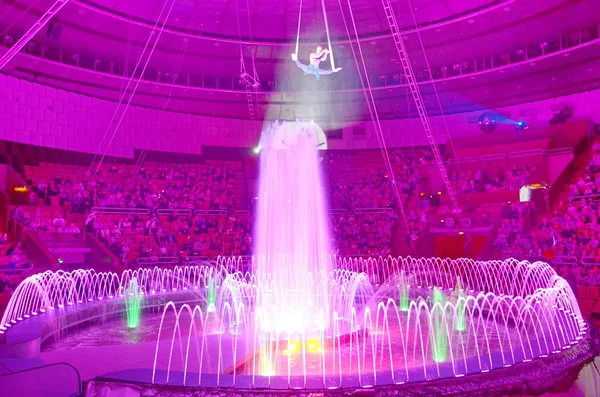 Fountain in circus — Stock Photo, Image