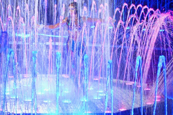 Fountain in circus — Stock Photo, Image