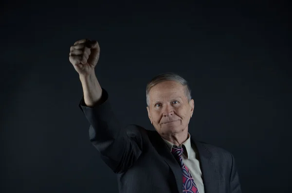 Portret van succesvolle zakenman — Stockfoto