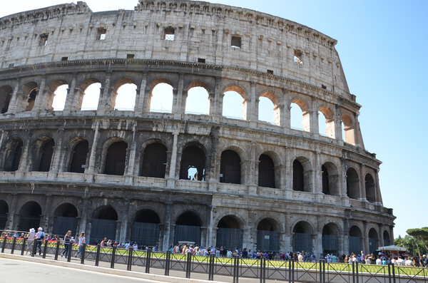 Colosseum, ancient amphitheater in Rome