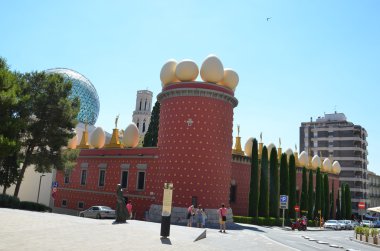 yumurta üzerinde Salvador dali Müzesi, figueras, İspanya