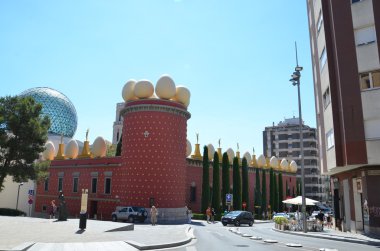 yumurta üzerinde Salvador dali Müzesi, figueras, İspanya