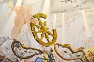 Salvador dali resim saat