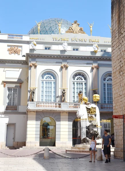 Museu do Teatro Dali em Figueres, Espanha — Fotografia de Stock