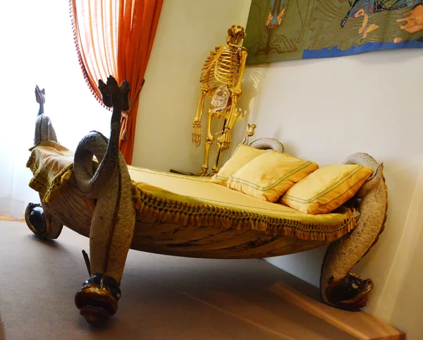 Chambre à coucher de Salvador Dali Photo De Stock
