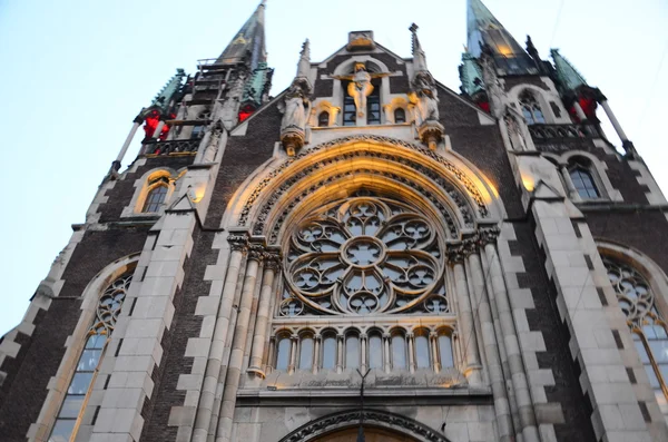 Katedra Świętych olga i elizabeth we Lwowie, Ukraina, — Zdjęcie stockowe