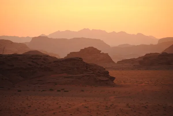 Wadi rum çöl, jordan