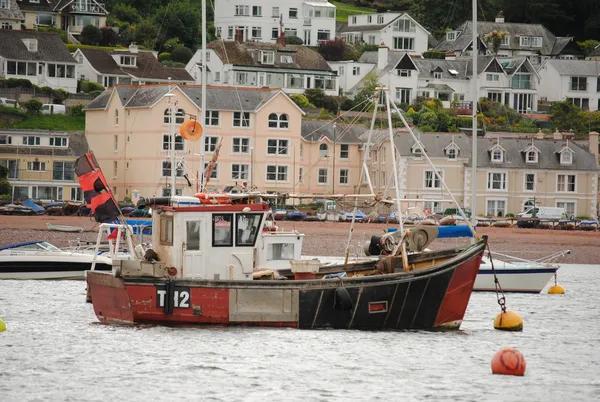 Mar en Shaldon, Devon, Inglaterra, Reino Unido — Foto de Stock