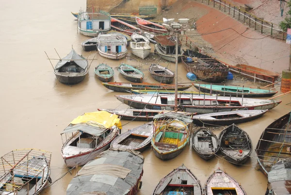 gemilerde nehir gange, varanasi, uttar pradesh, Hindistan