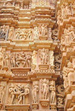 Khajuraho Tapınağı, kamasutra, madhya pradesh, Hindistan