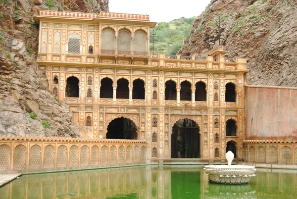 Galta Tempel oder Affentempel, Rajasthan, Indien — Stockfoto