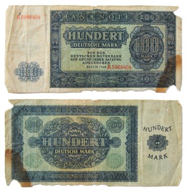 eski Alman banknotlar