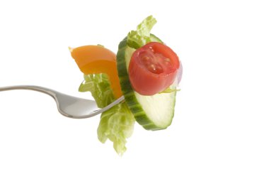 Çatallı salata.