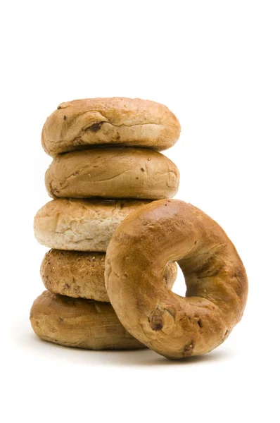 Bagel & Bagel Stack — Stockfoto