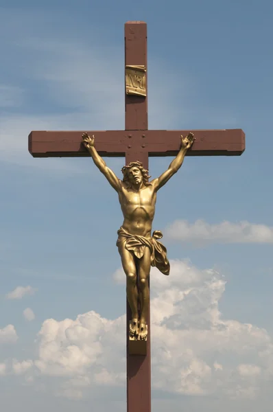 Jesus am Kreuz — Stockfoto