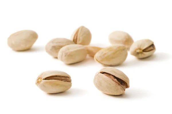 Focus on Two Pistachios — Stock Photo, Image