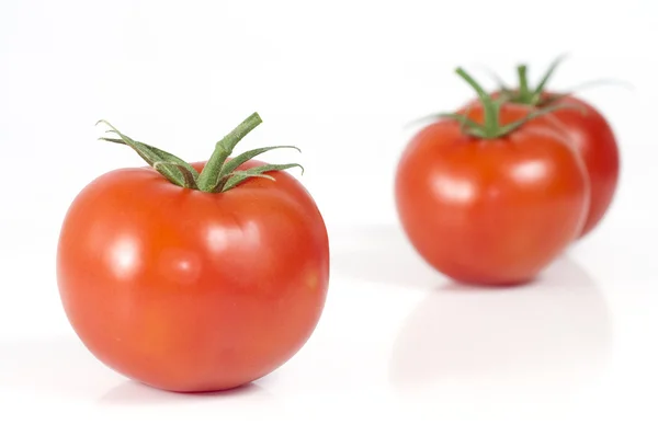 Selektiv fokus på en tomat — Stockfoto