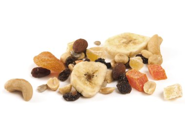 Dried Fruit and Nuts clipart