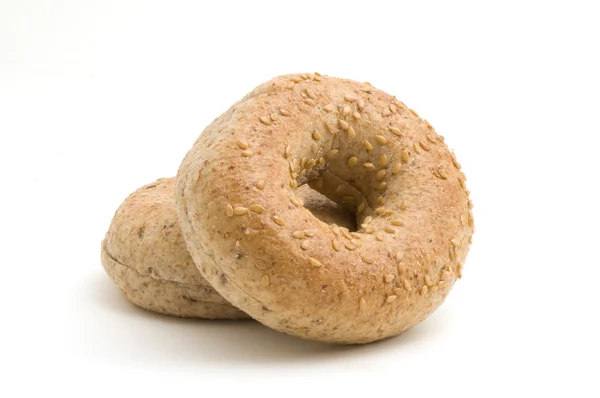 Bagel de grão inteiro — Fotografia de Stock