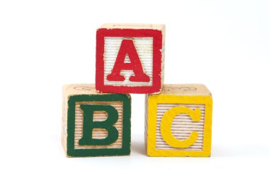 ABC tahta bloklar