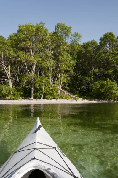 Panoramica di kayak — Foto Stock