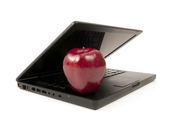 Laptop sağlık — Stok fotoğraf