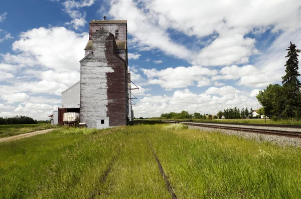 Ancien élévateur à grain — Photo