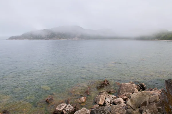 Foggy Lake Superior — Stock Photo, Image