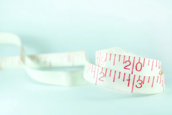 Line tape measure white new year 2013 3 — Stock Photo, Image