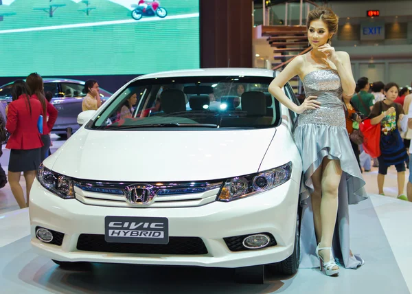 Bangkok internationale autoausstellung 2013 — Stockfoto