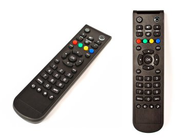 TV uzaktan kumandası üzerinde izole