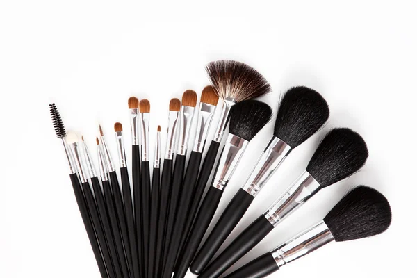 Set of brushes for makeup — Stock Photo, Image