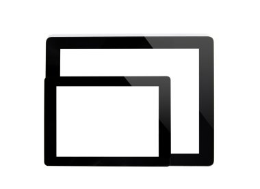 büyük bir yastık tablet ve mini yastık tablet