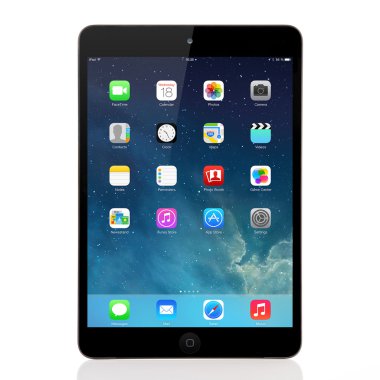 yeni işletim sistemi ios 7 mini apple ipad ekranda