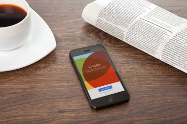 iPhone ile google plus ofis ekran