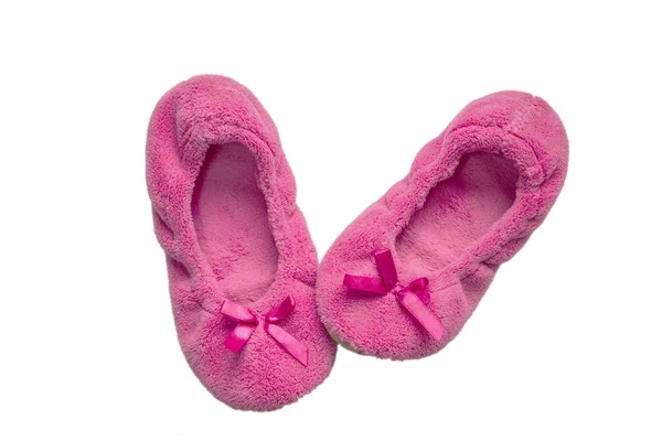 Pink slippers — Stock Photo, Image