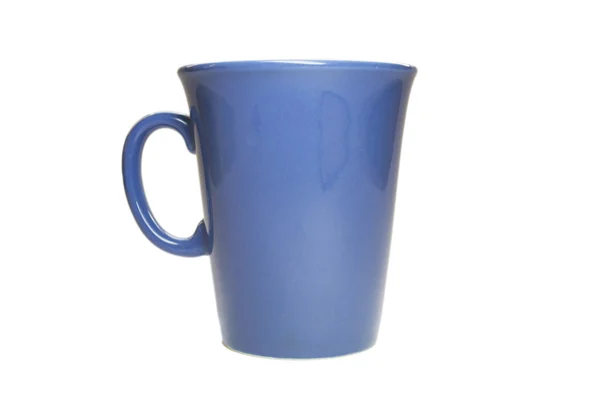 Modrý pohár — Stock fotografie